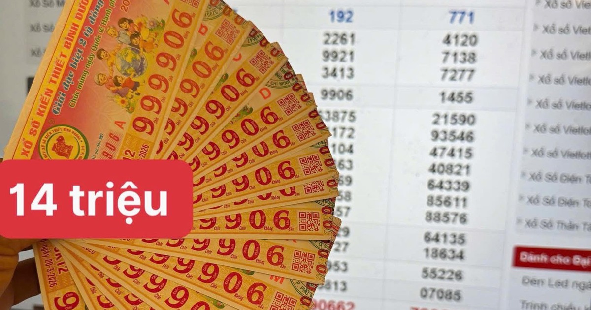 Xổ số miền Nam ngày 20 tháng 3: Cọc vé dãy 9999 trúng đài Bình Dương