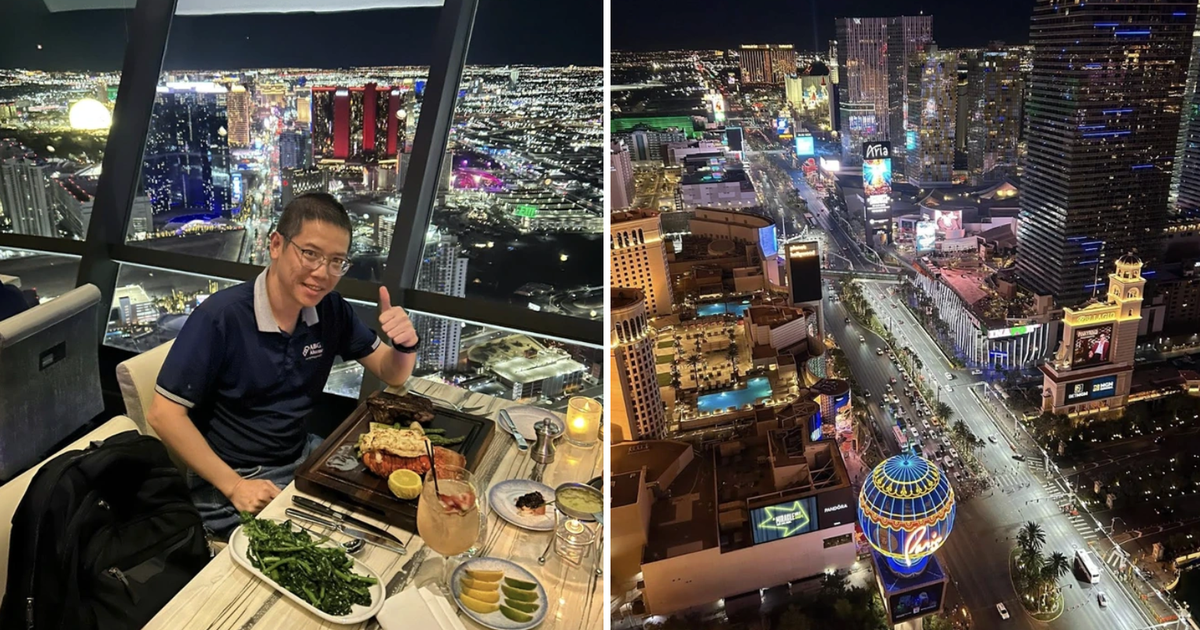 Ăn từ dưới đất lên trên trời ở Las Vegas: Người Việt ở Mỹ trải nghiệm food tour 'đỉnh nóc'