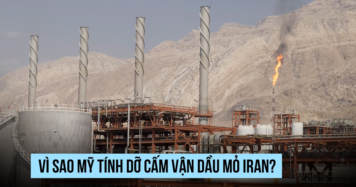 Vì sao Mỹ tính dỡ cấm vận dầu mỏ Iran?