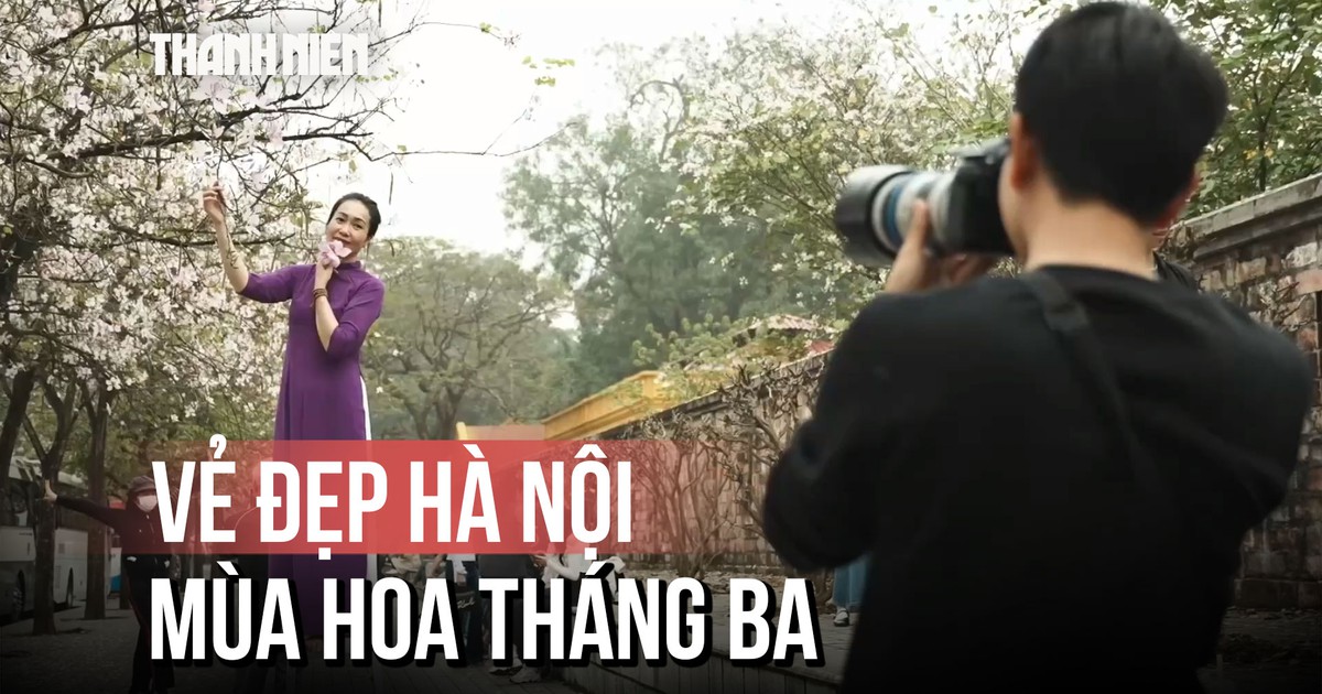 Hà Nội tháng Ba: Đi đâu cũng gặp hoa nở