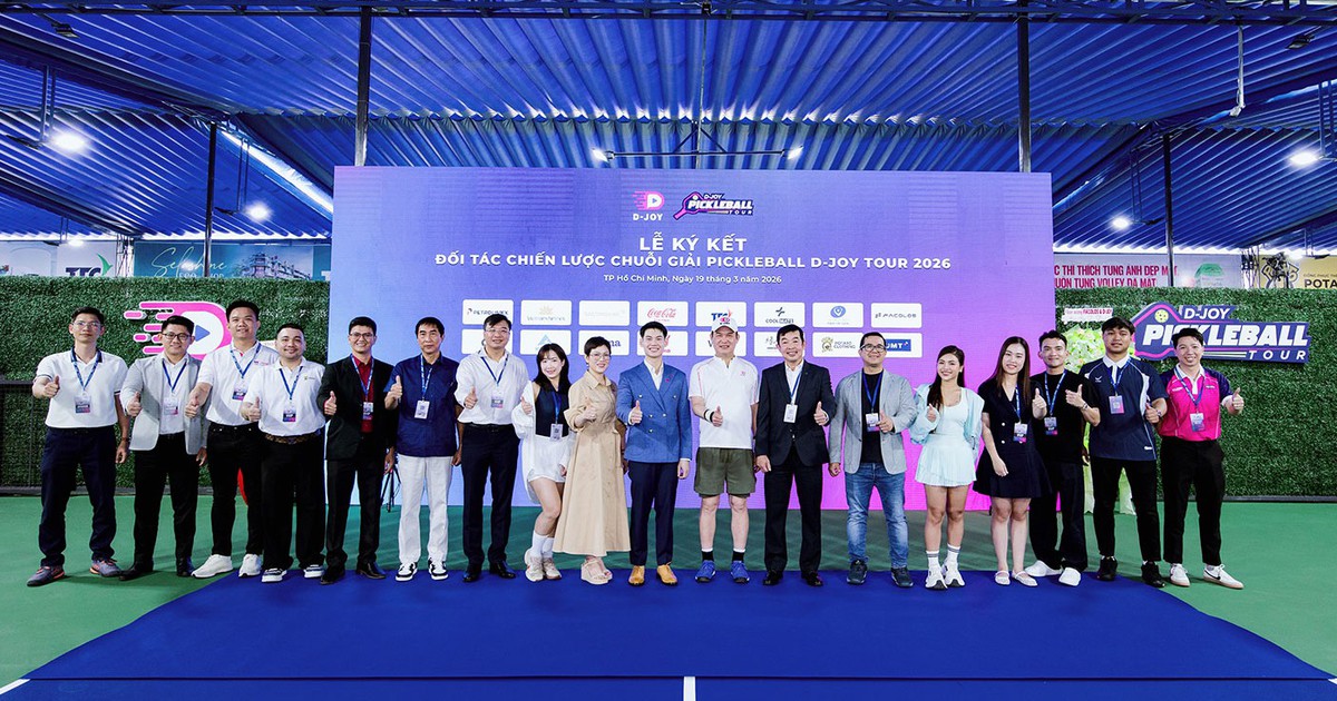 Pickleball D-Joy Tour 2026: Khẳng định vị thế quốc tế của thể thao Việt Nam