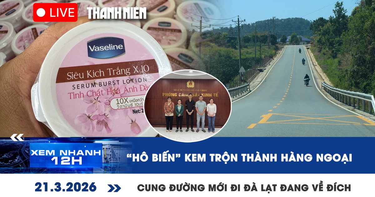 Xem nhanh 12h: 'Hô biến' kem trộn thành hàng ngoại | Cung đường mới đi Đà Lạt đang về đích