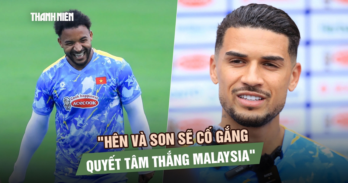Hoàng Hên tập luyện cùng đội tuyển Việt Nam: ‘Hên và Son quyết thắng Malaysia’