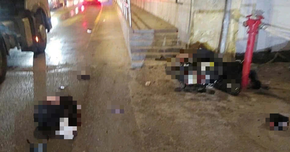 Điều tra vụ tai nạn trước hầm Phú Gia khiến thanh niên và nữ sinh tử vong