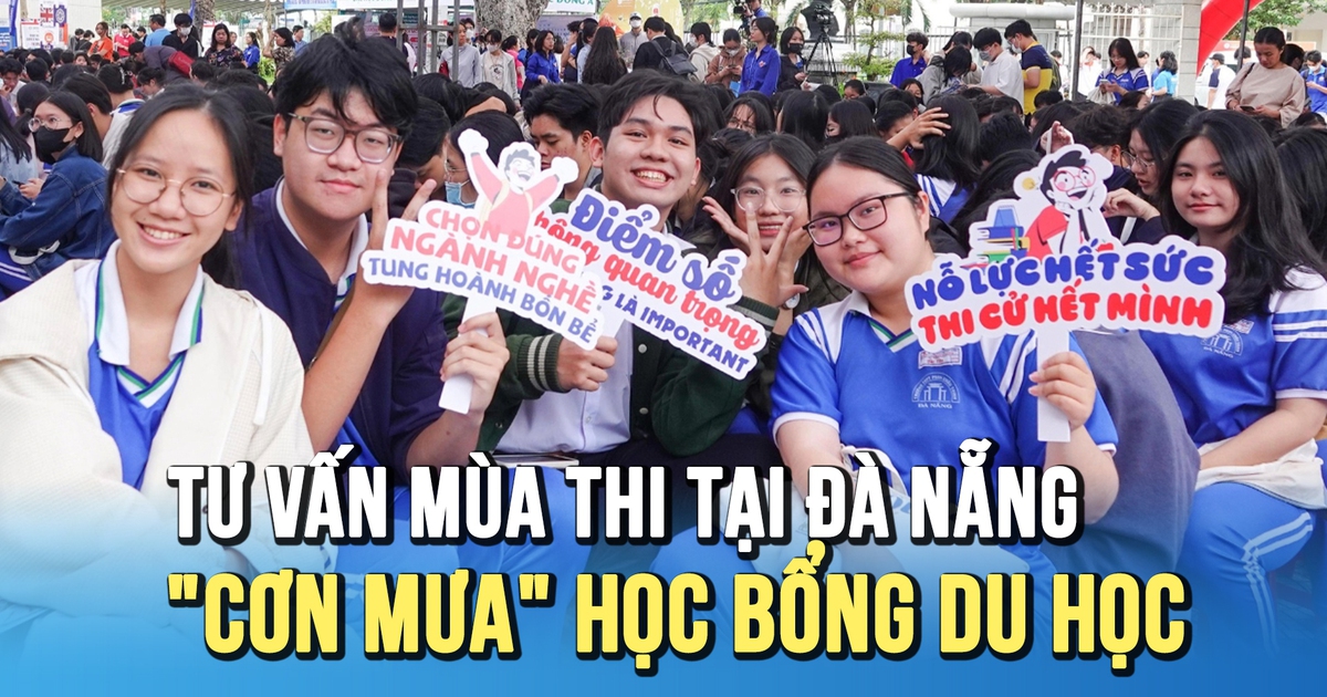 Cơn mưa học bổng tại Tư vấn mùa thi 2026: Mở rộng cánh cửa du học cho học sinh Đà Nẵng