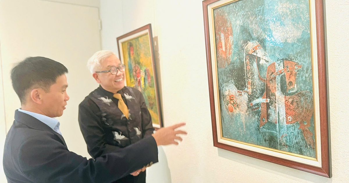 Mãn nhãn với tranh ngựa của họa sĩ Lê Bá Đảng