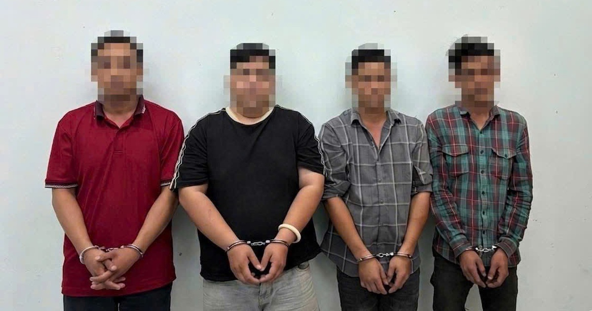 Bắt khẩn cấp nhóm người cầm hung khí đuổi chém nhau tại bãi đá ở TP.HCM