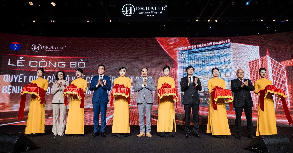 Bộ Y tế cấp phép hoạt động BV Tạo hình Thẩm mỹ Dr.Hải Lê tại Hà Nội