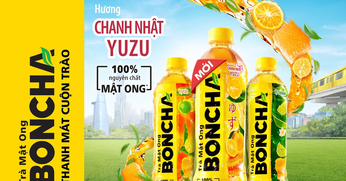 Hành trình 1.500 ngày ra mắt Trà mật ong BONCHA chanh Nhật Yuzu