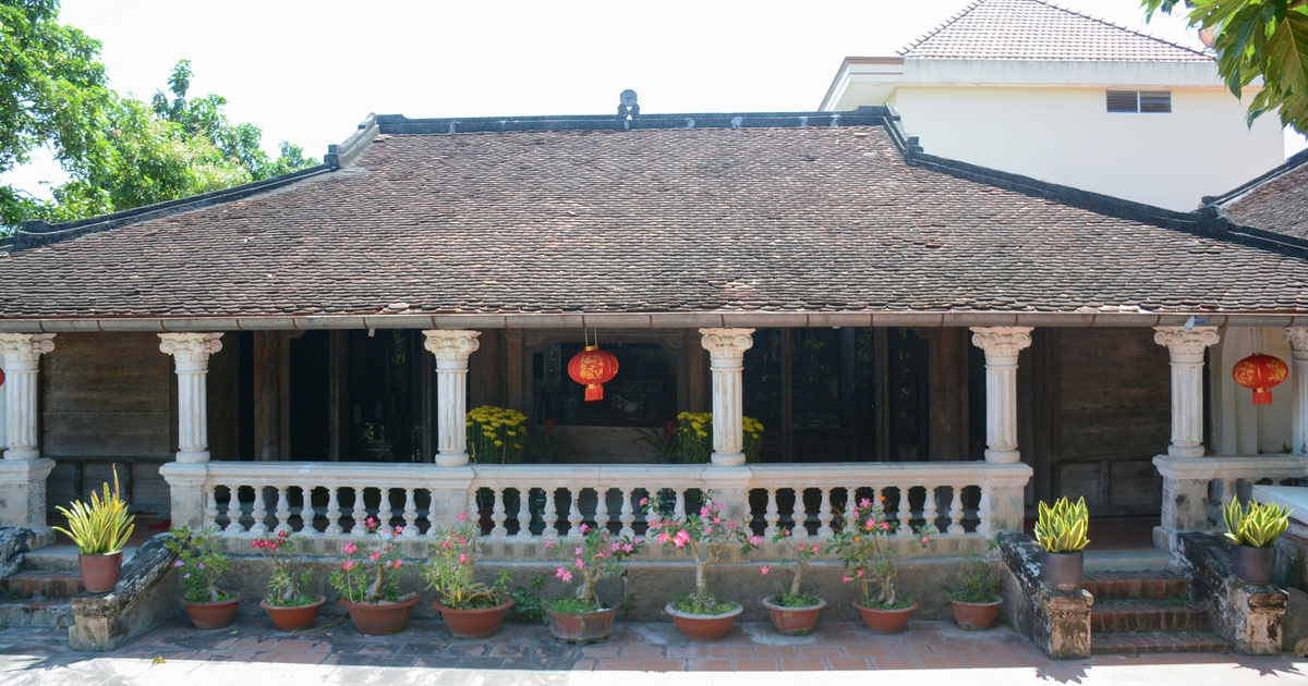Nhà cổ họ Nguyễn Hoàng hơn 130 năm chưa từng trùng tu, giữ nguyên vẻ xưa hiếm thấy