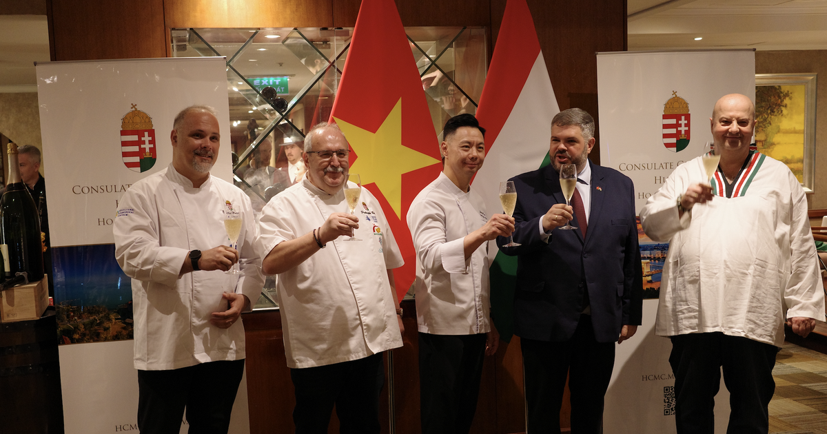 Đầu bếp Hungary mang súp bò hầm đãi thực khách TP.HCM