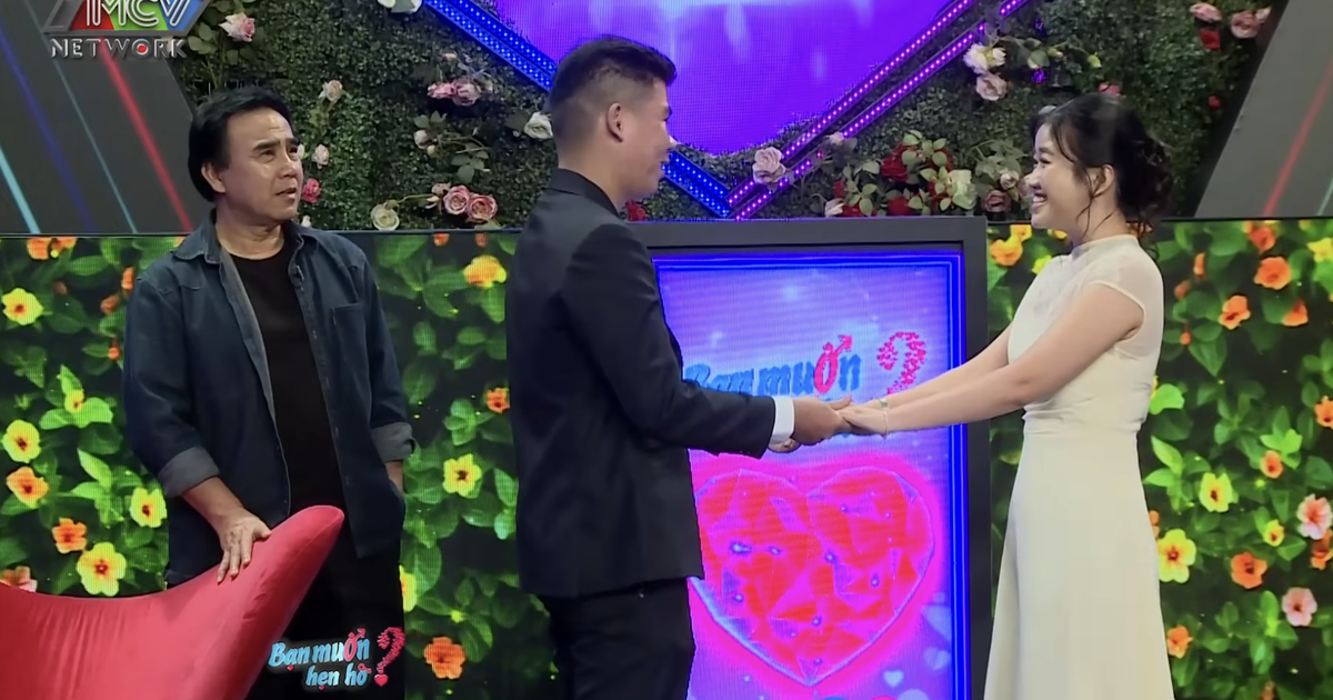 Quyền Linh phấn khích khi chàng trai 1,8m chinh phục được gái xinh Ngoại thương