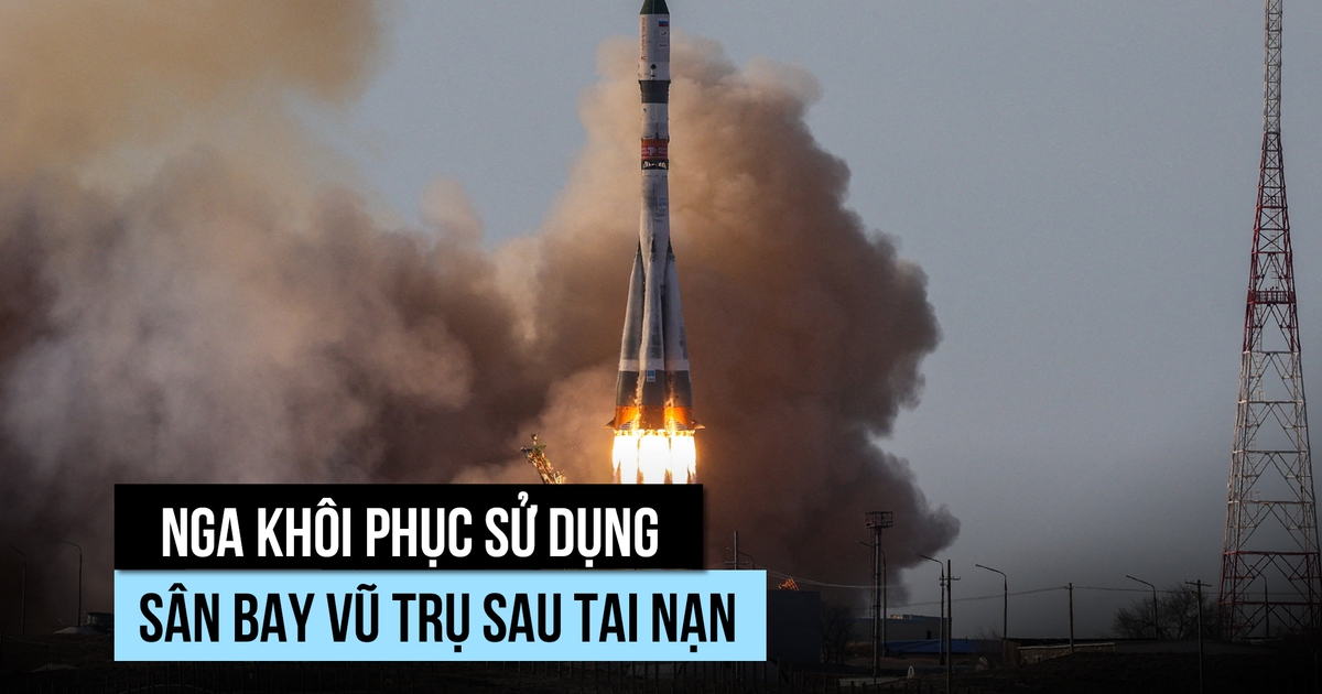 Sửa xong bãi phóng Baikonour, Nga lại phóng tàu vũ trụ