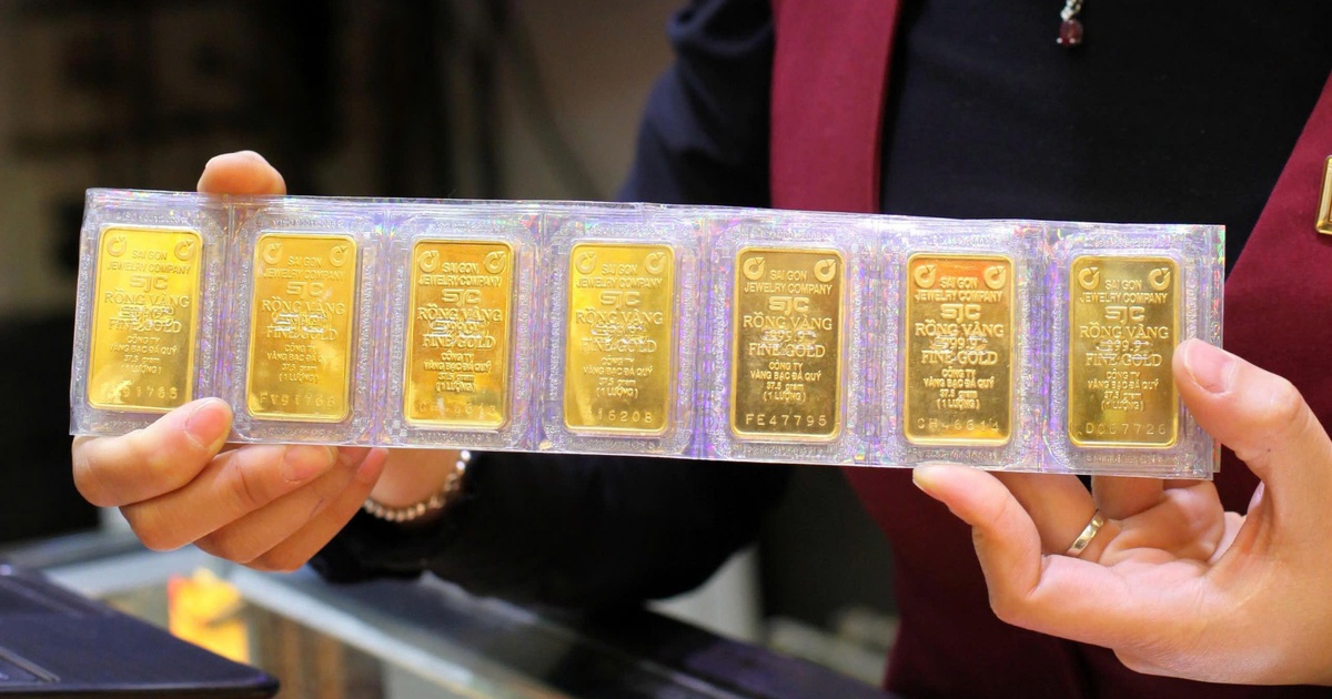 Giá vàng giảm mạnh, chỉ còn 167 triệu đồng/lượng