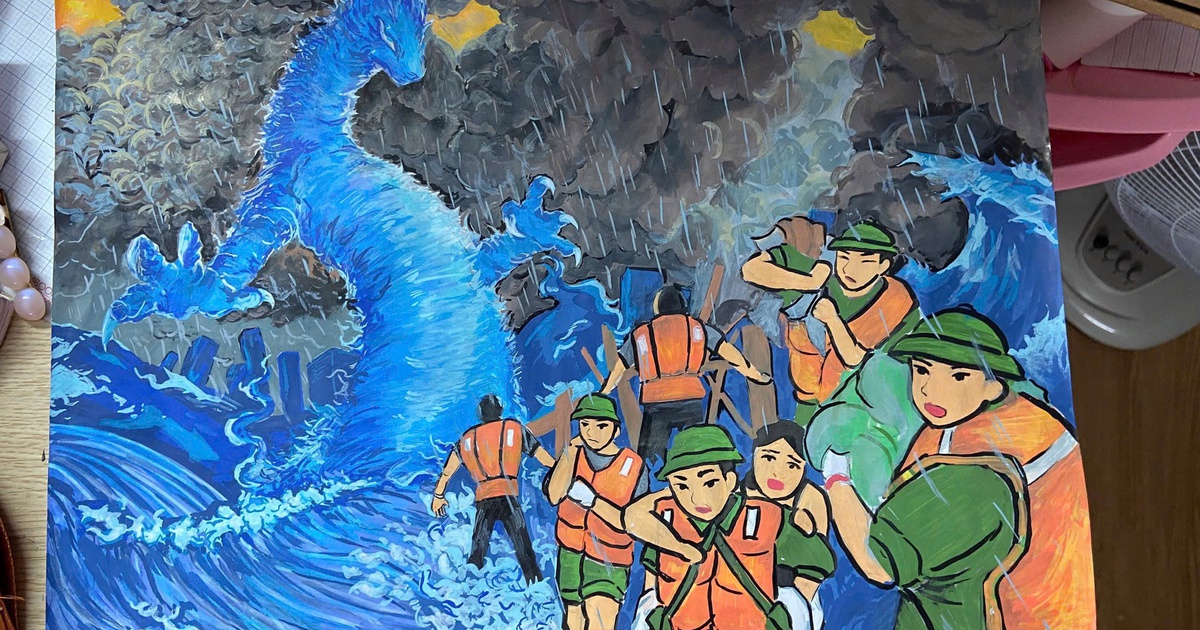 Cô bé 14 tuổi vẽ rồng cho bài kiểm tra, khiến mạng xã hội bất ngờ