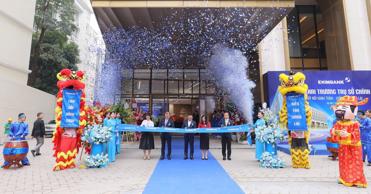 Eximbank khai trương trụ sở chính Hà Nội, đánh dấu bước chuyển chiến lược phát triển