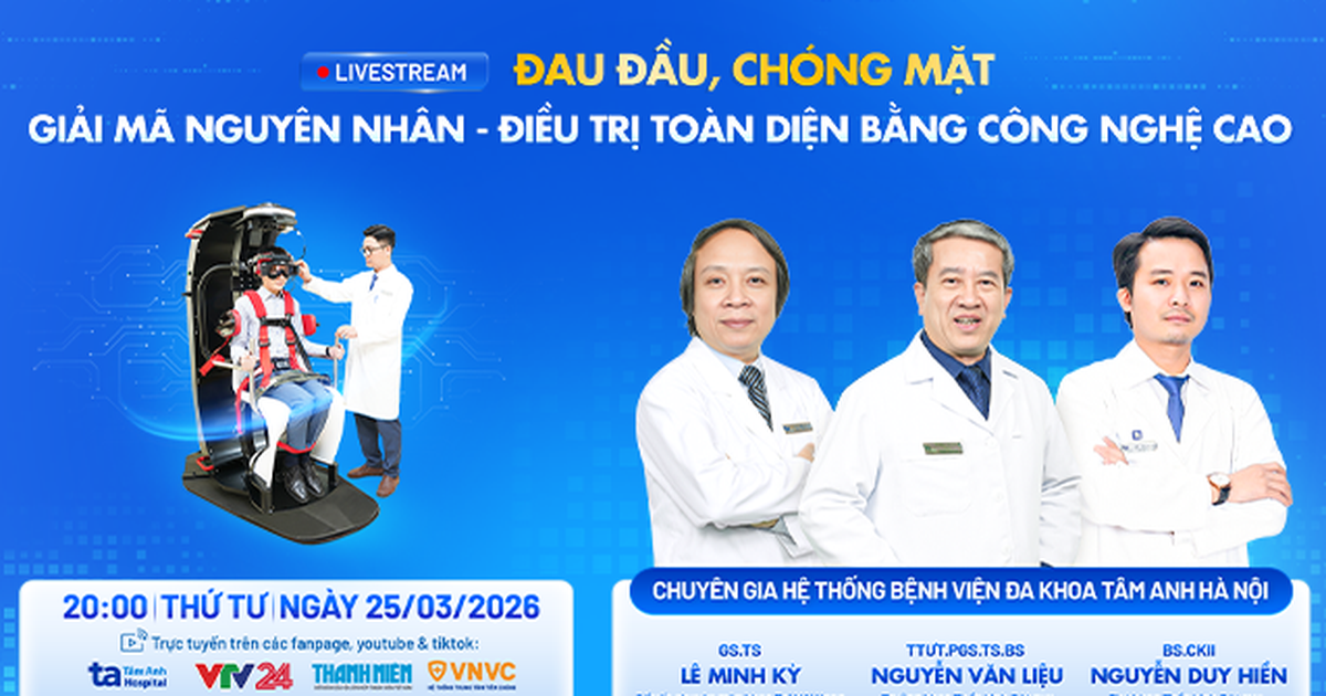 Chẩn đoán chính xác và điều trị toàn diện đau đầu, chóng mặt