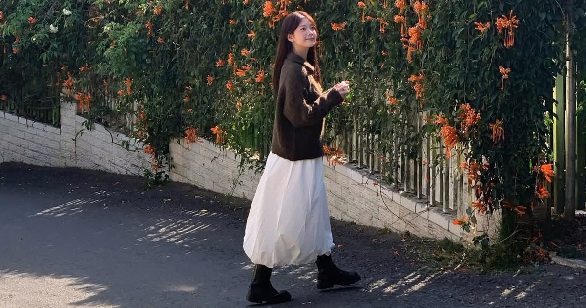 Đánh thức nét kiêu kỳ cùng chân váy bí ngô bồng bềnh