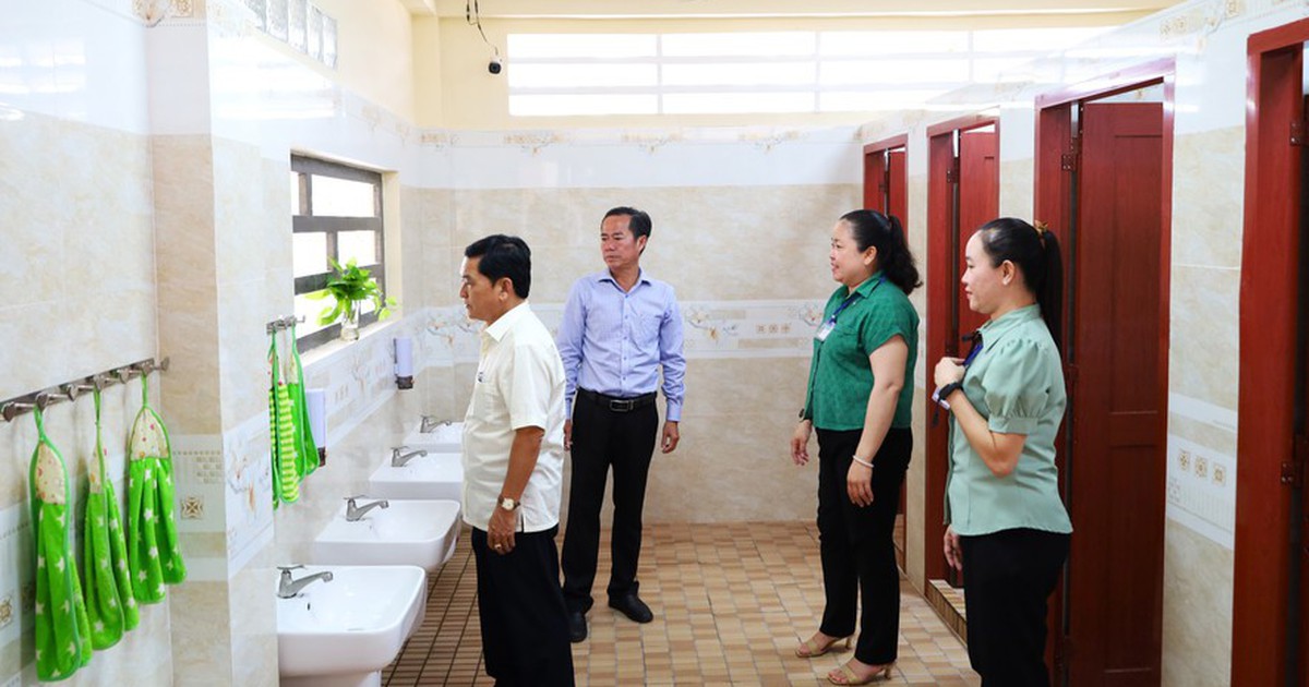 Cà Mau chi gần 180 tỉ đồng sửa chữa, xây mới 839 nhà vệ sinh trường học