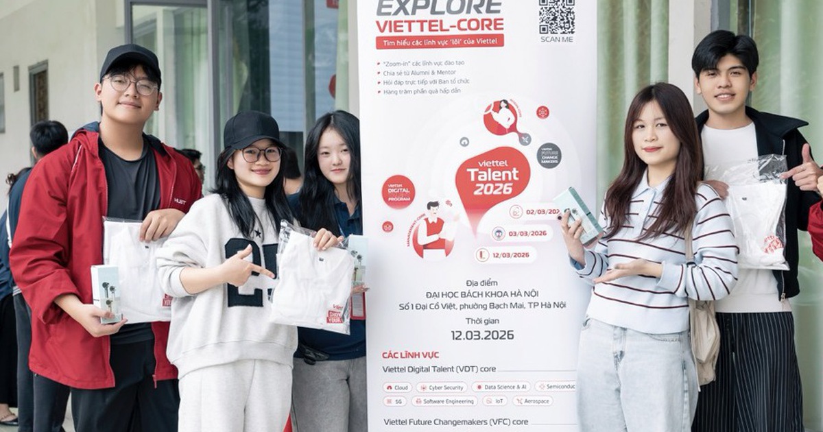 Gần 12.000 hồ sơ đăng ký vào chương trình nhân tài Viettel