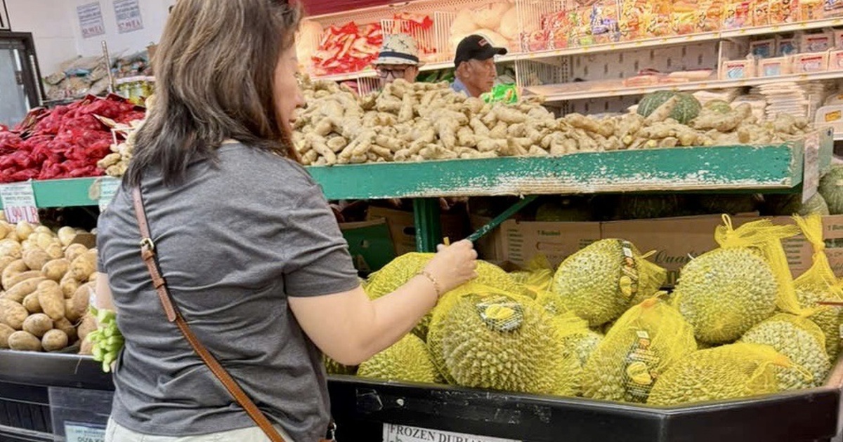 Sầu riêng, dừa tươi, bưởi… Việt Nam 'ngập' siêu thị Mỹ