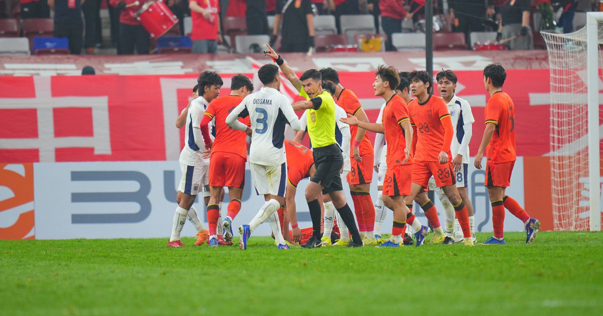 U.23 Trung Quốc bị chỉ trích vì chơi thô bạo, hòa nhọc nhằn U.23 Thái Lan