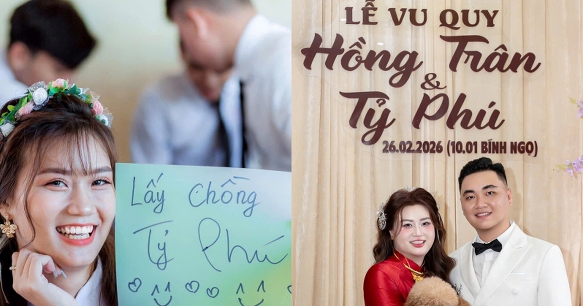 Cô gái Vĩnh Long lấy chồng ‘Tỷ Phú’ đúng với ước nguyện năm 18 tuổi