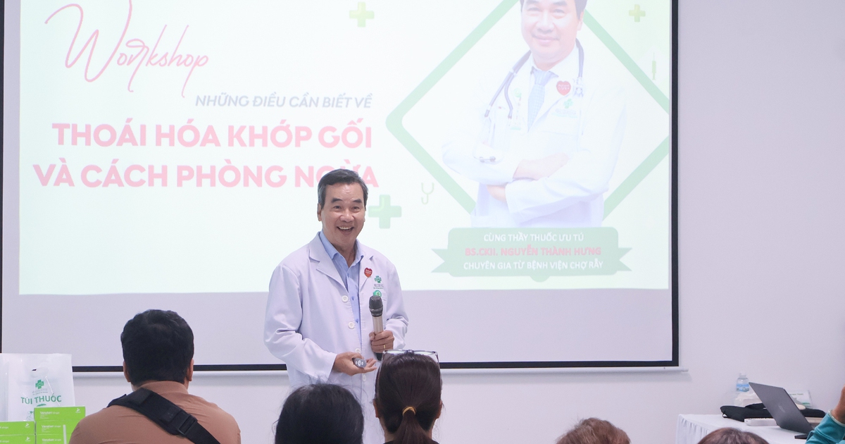 Nhận diện sớm thoái hóa khớp gối để sống khỏe mỗi ngày