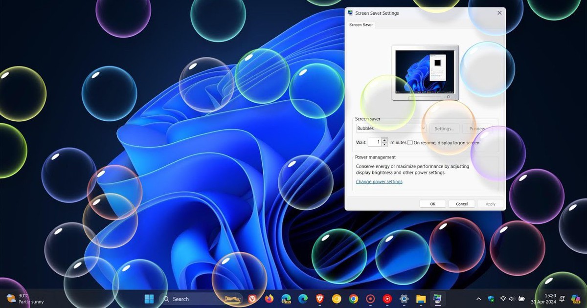 Điều gì đã xảy ra với screensaver trên máy tính?
