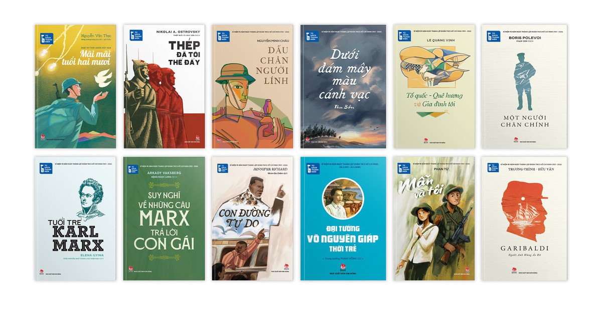 NXB Kim Đồng ra mắt Tủ sách Thanh niên, tái bản loạt tiểu thuyết kinh điển