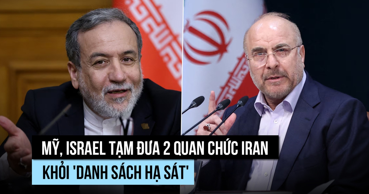 Mỹ, Israel đưa 2 quan chức Iran khỏi 'danh sách hạ sát' để đàm phán