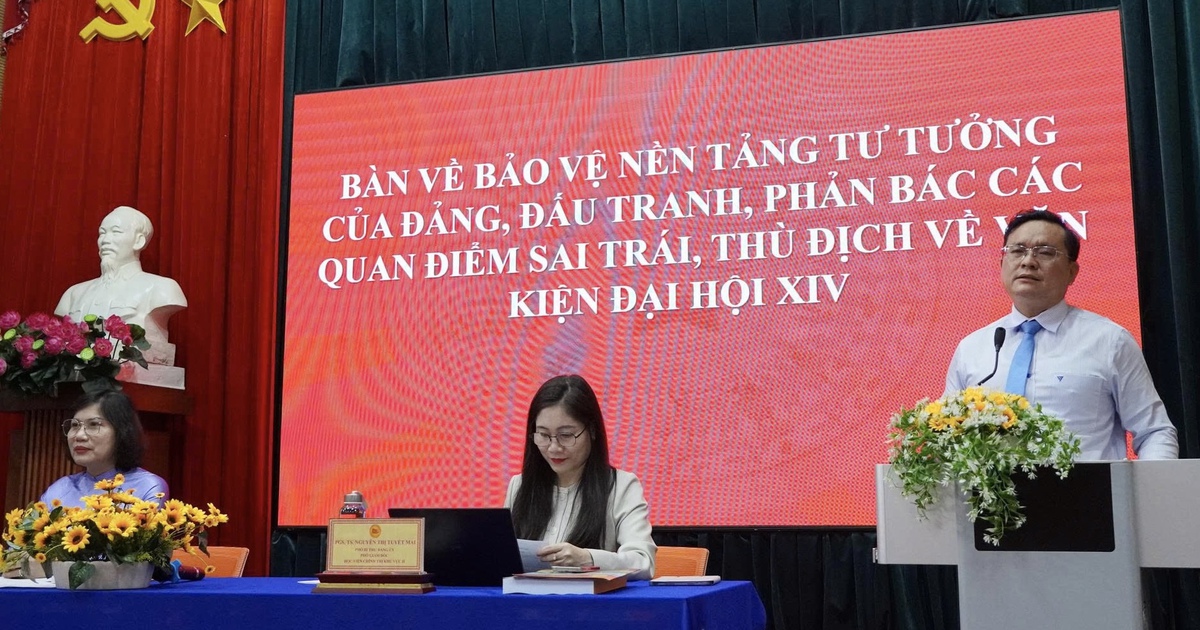 Làm rõ điểm mới Văn kiện Đại hội XIV, bảo vệ nền tảng tư tưởng của Đảng