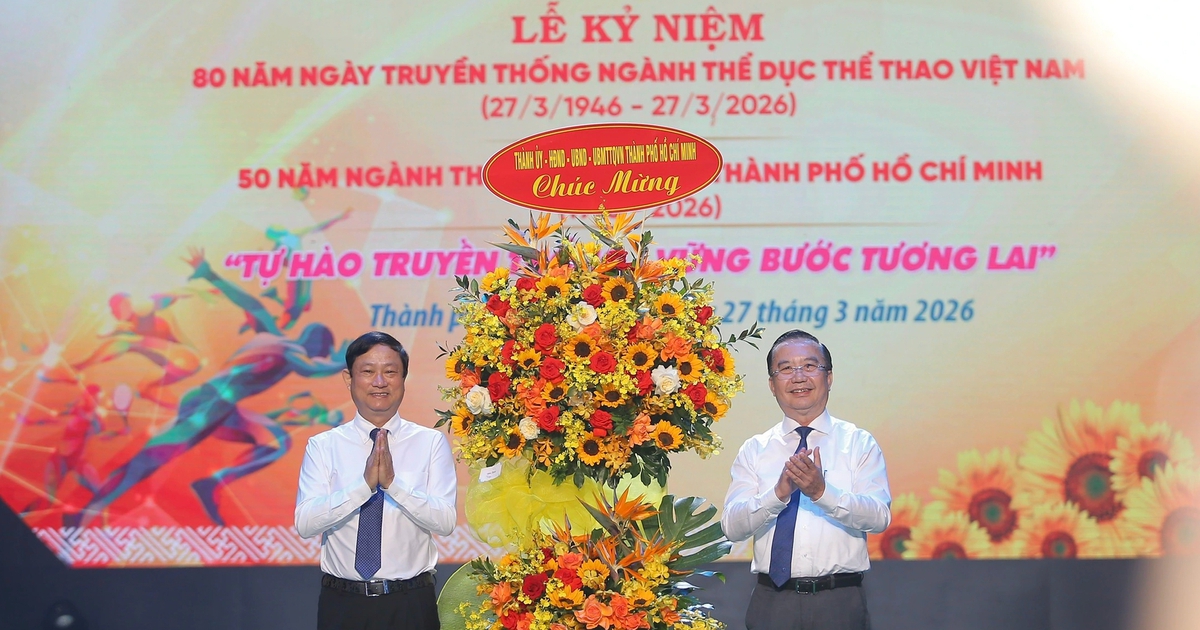 Phó chủ tịch UBND TP.HCM Trần Thị Diệu Thúy giao nhiệm vụ cho ngành TDTT TP.HCM