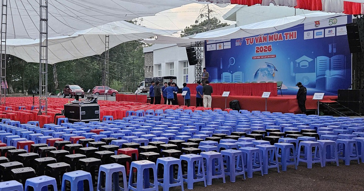 Sẵn sàng cho ngày hội Tư vấn mùa thi tại Trường ĐH Đà Lạt