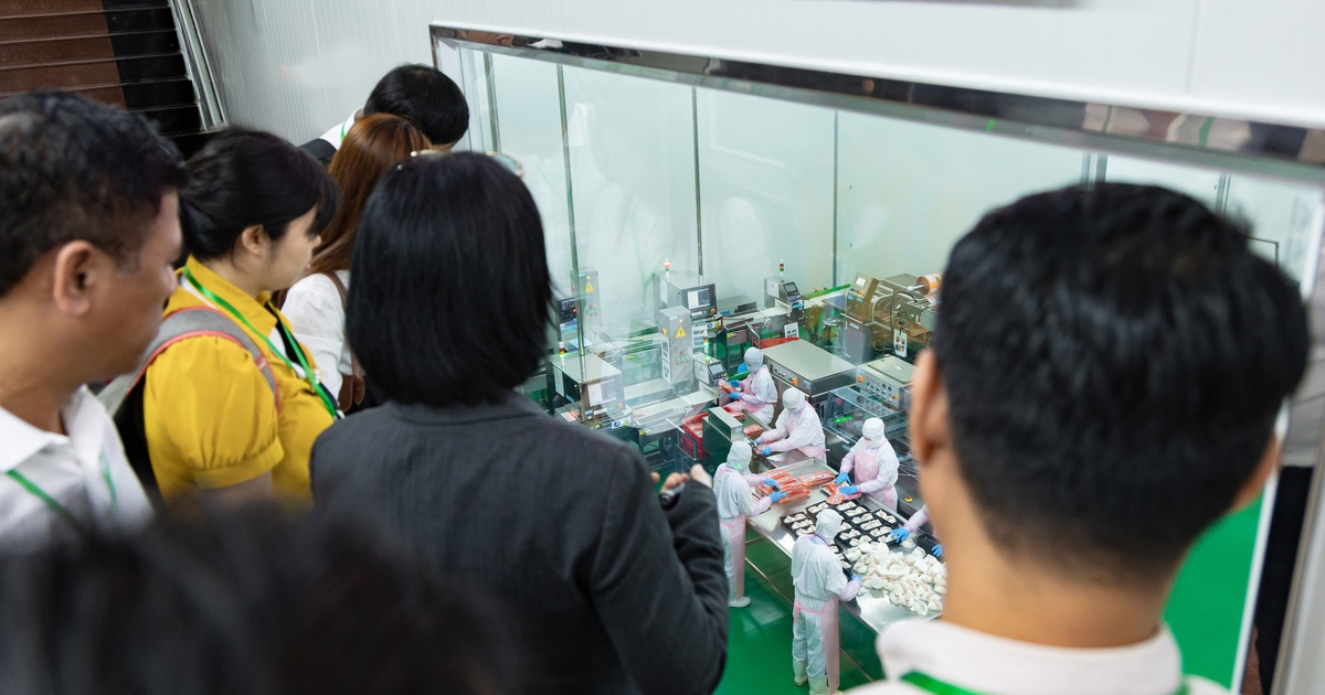 Nhà máy chế biến thực phẩm C.P. Củ Chi tăng sản lượng 10 lần sau 10 năm