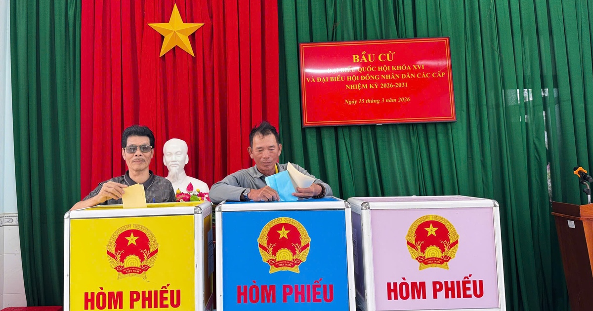 Gia Lai có hơn 2.000 khu vực bỏ phiếu đạt 100% cử tri đi bầu cử