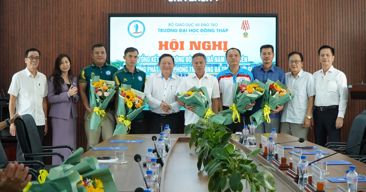 Trường ĐH Đồng Tháp mong muốn đăng cai VCK giải bóng đá Thanh Niên sinh viên Việt Nam 2027