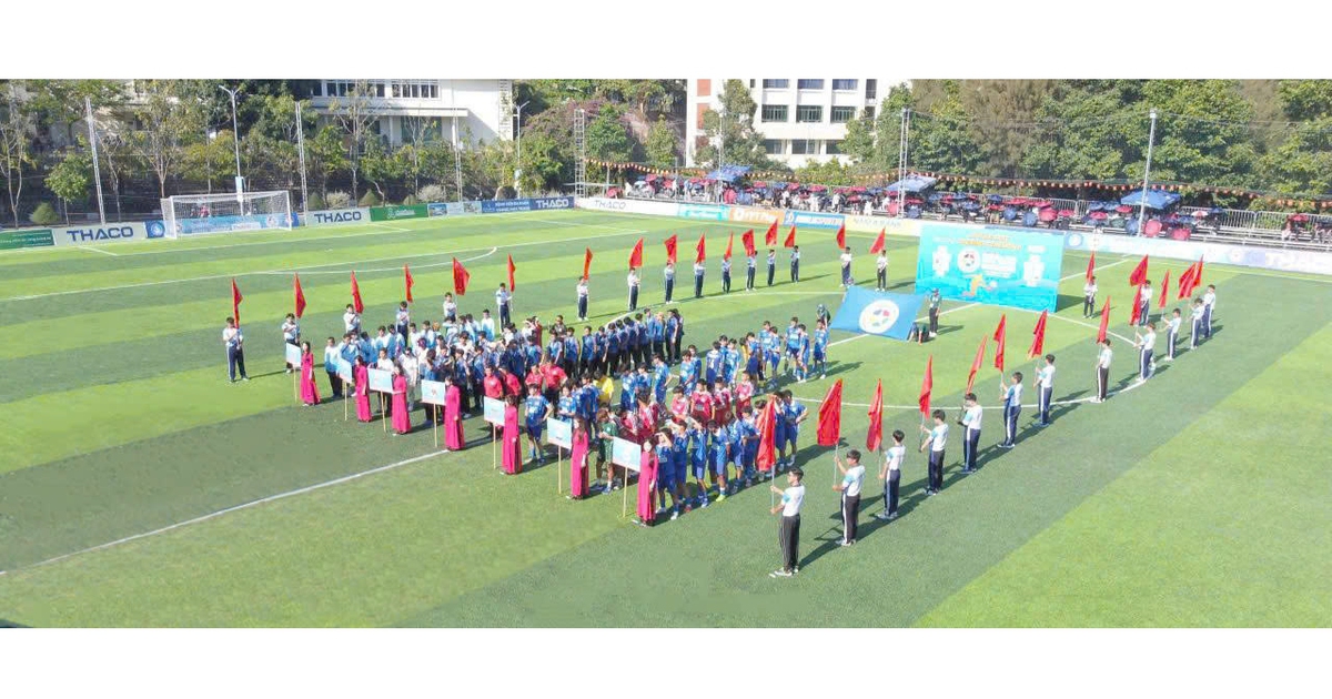 Khai mạc giải bóng đá Thanh Niên sinh viên quốc tế lần II - 2026 cúp Thaco