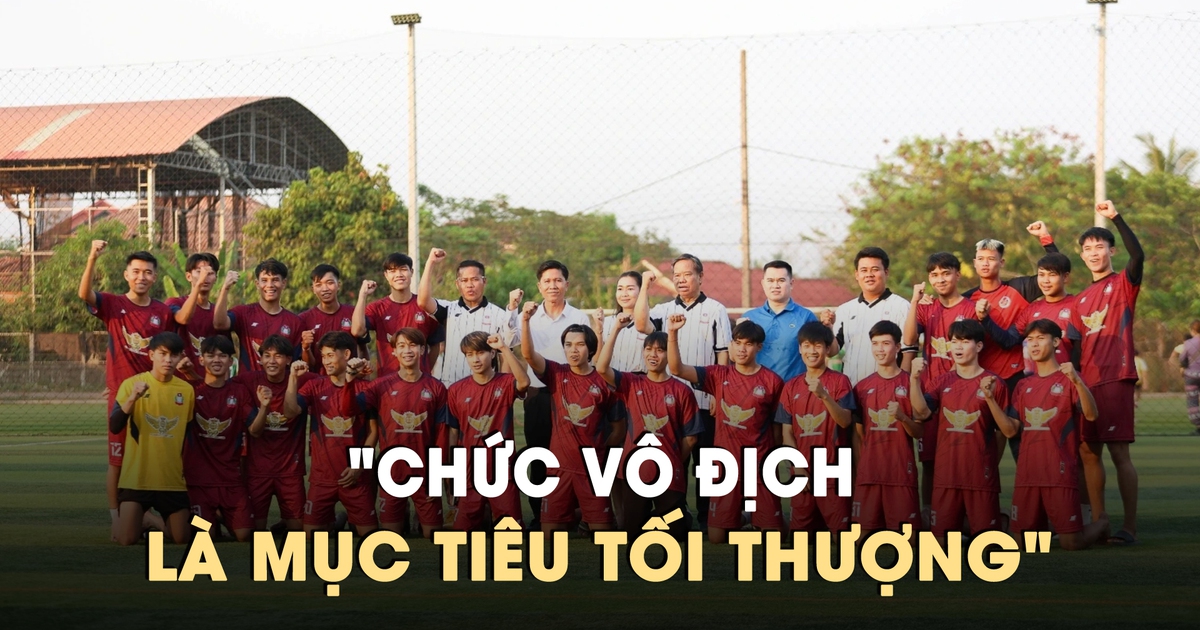 Mang tuyển thủ quốc gia dự giải TNSV quốc tế THACO Cup 2026, Trường ĐH Lào nhắm thẳng cúp vô địch
