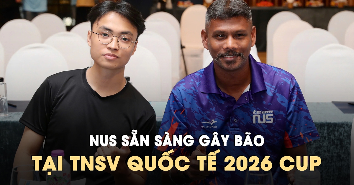Sở hữu cú đúp vô địch quốc nội, Trường ĐH quốc gia Singapore sẵn sàng gây bão tại TNSV quốc tế 2026 - Cúp THACO
