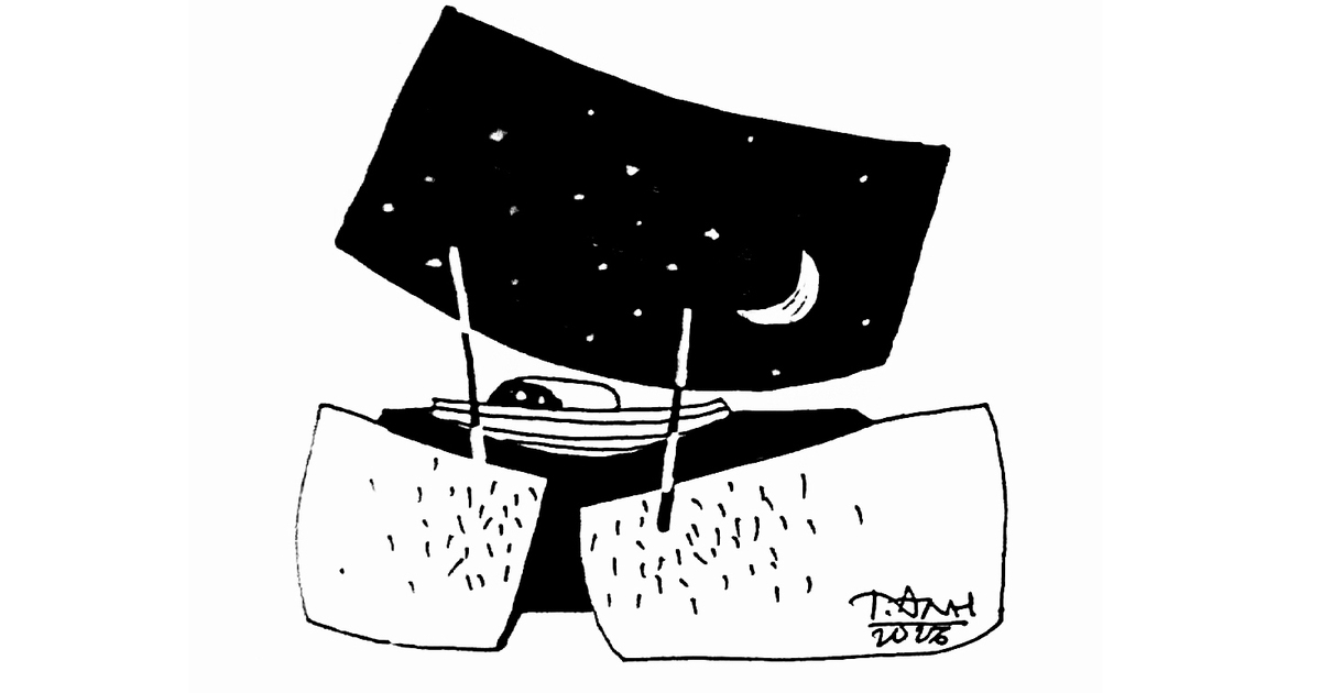 Đêm… - Thơ của Lò Duy Bưu