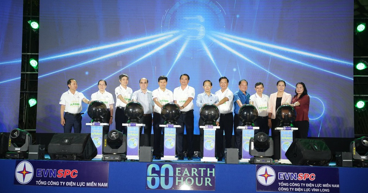 EVNSPC với nhiều hoạt động ý nghĩa hưởng ứng Giờ trái đất 2026