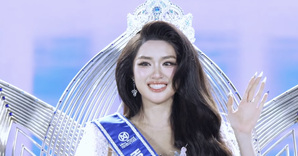 Phan Phương Oanh đăng quang Hoa hậu Thế giới Việt Nam 2025