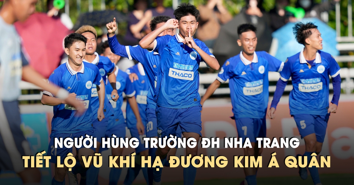 Lập cú đúp hạ gục đương kim á quân, người hùng Trường ĐH Nha Trang tiết lộ 'chìa khóa' chiến thắng