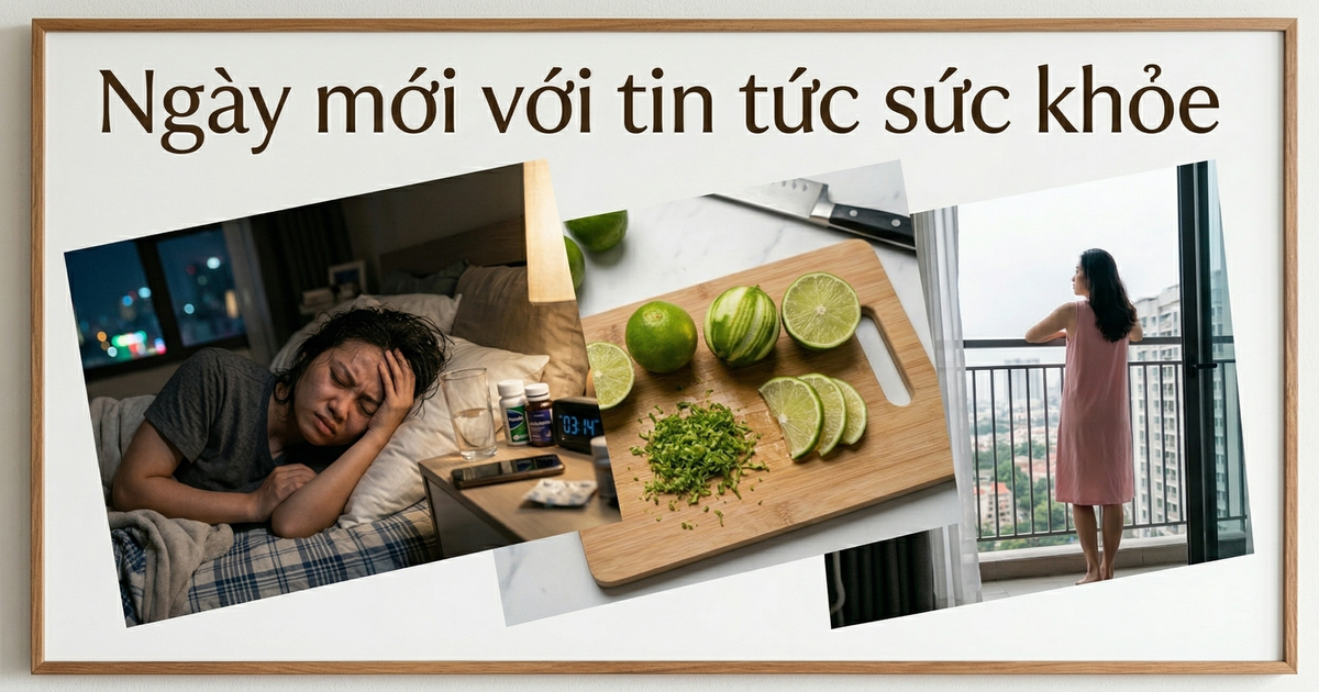 Ngày mới với tin tức sức khỏe: Dấu hiệu bệnh thận dễ bỏ qua