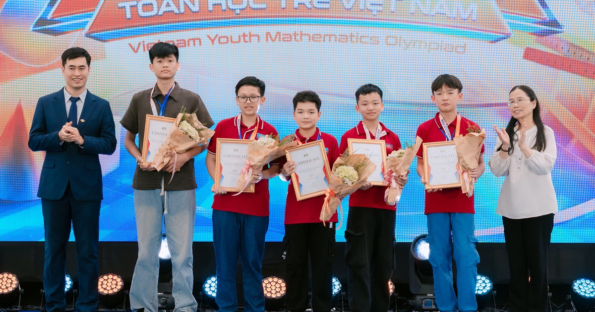 Olympic Toán học trẻ Việt Nam 2026 'gọi tên' 12 thí sinh xuất sắc nhất