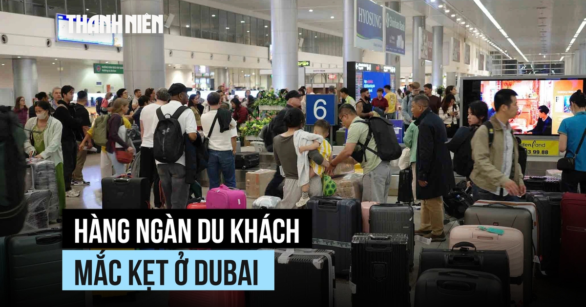 Dubai 'rung chấn' vì xung đột Iran, hàng nghìn du khách mắc kẹt