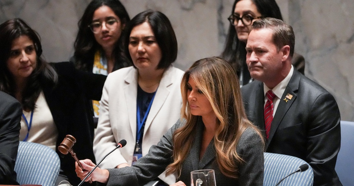 Đệ nhất phu nhân Mỹ Melania Trump chủ trì cuộc họp Hội đồng Bảo an