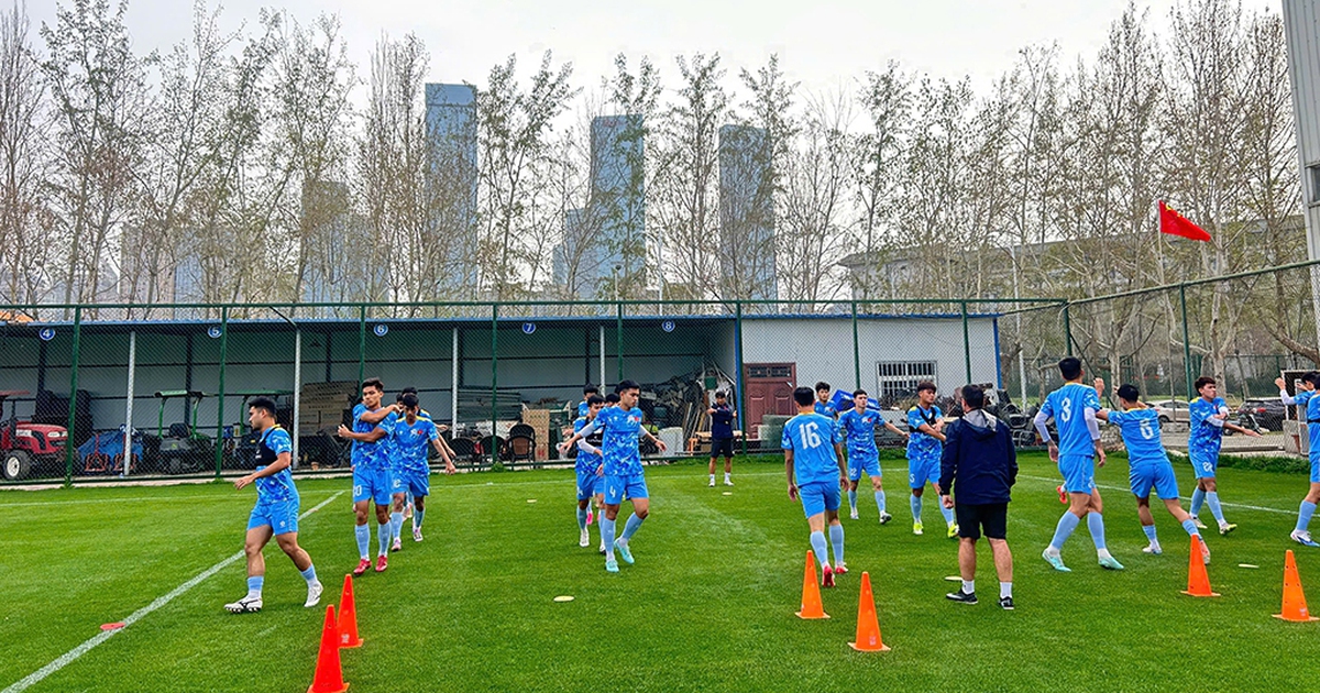 18 giờ 35 hôm nay: U.23 Việt Nam tự tin đấu chủ nhà Trung Quốc