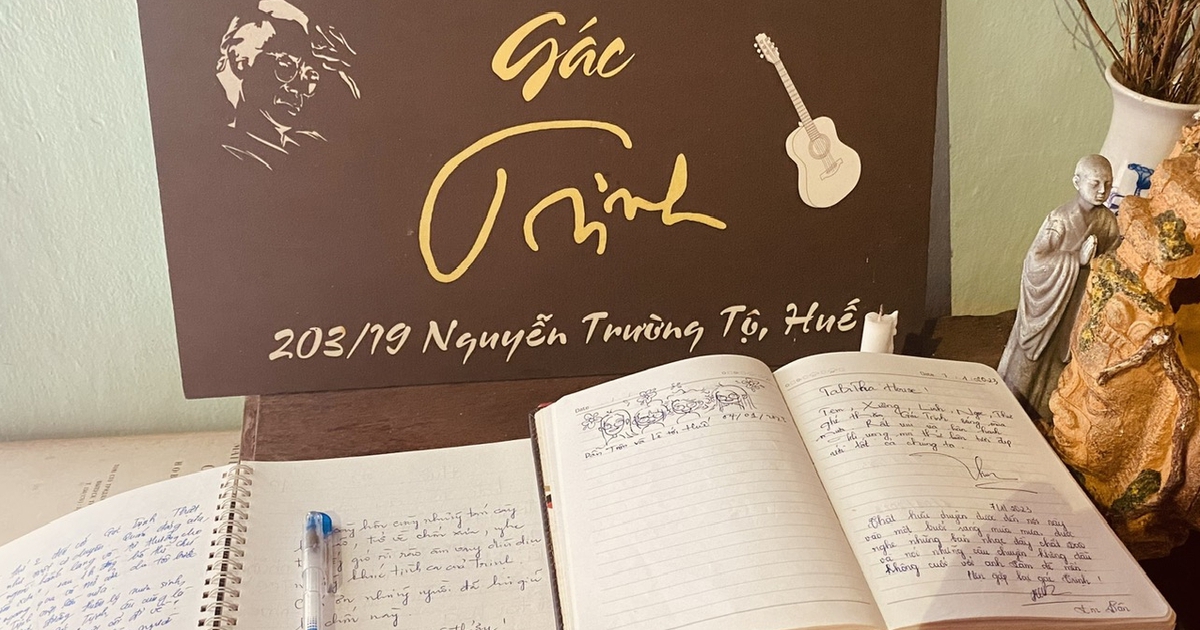 Xúc động những dòng lưu bút nhớ nhạc sĩ Trịnh Công Sơn nơi Gác Trịnh